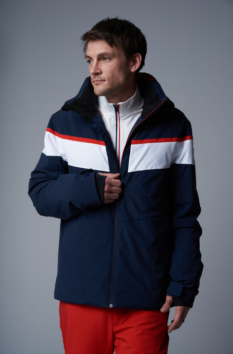 Ski Jacket by FERA Style | Maddox Navy Red White, Waterproof Ski Jacket by FERA Style | Maddox Navy Red White, Waterproof