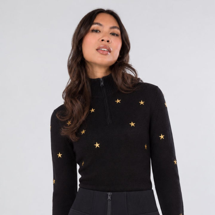 Star 1/2 Zip Sweater
