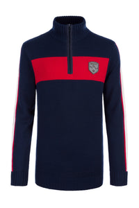 409-DEEP NAVY RED WHITE thumbnail