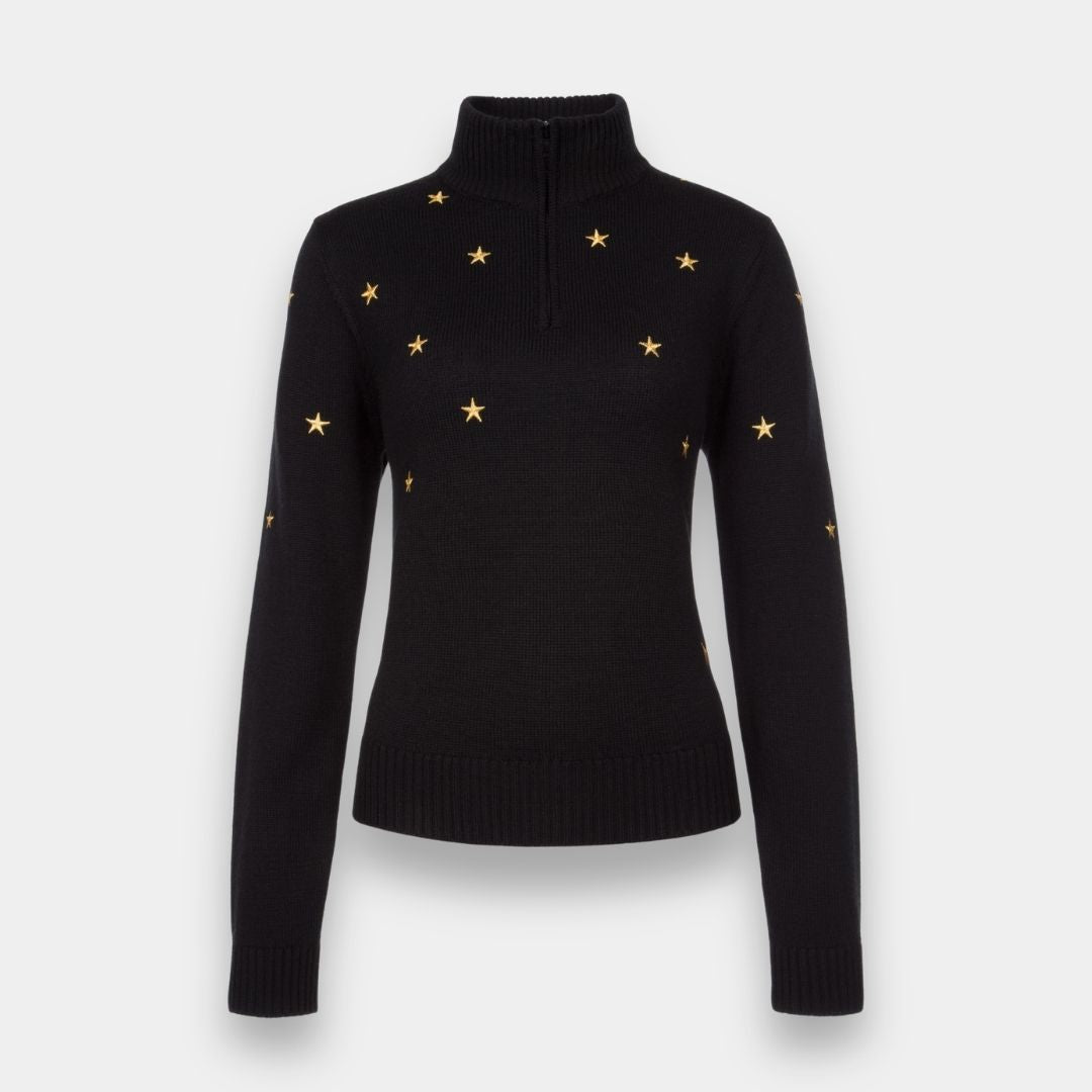 Star 1/2 Zip Sweater