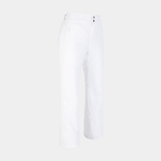 Belle Stretch Pant women's black insulated four-way stretch ski pants with a sleek boot-cut fit