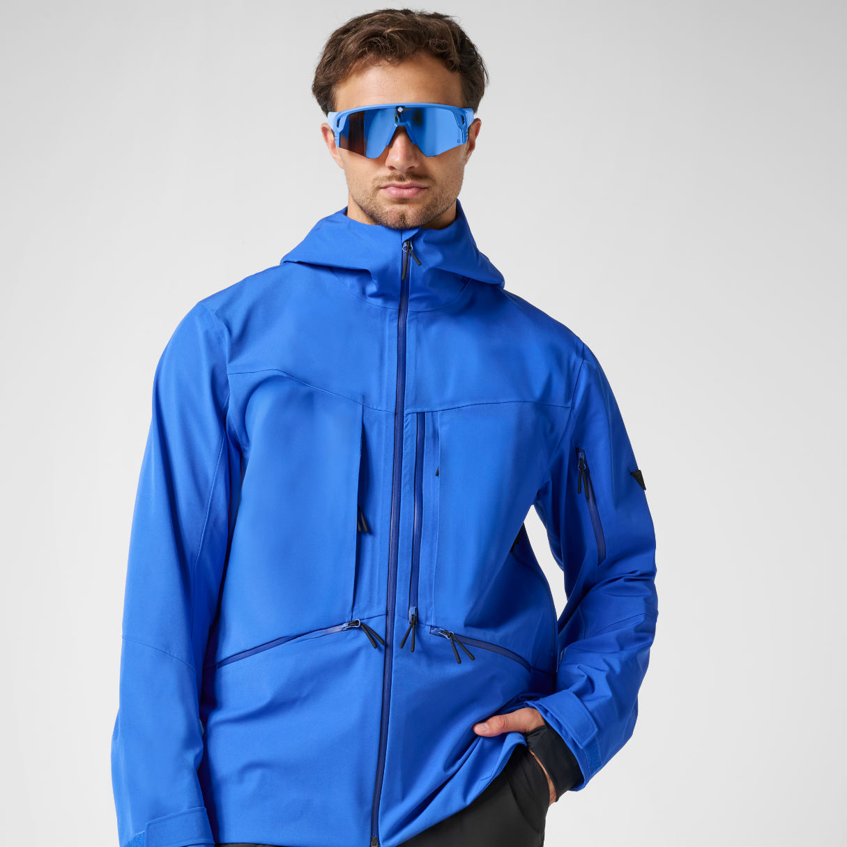 Shell Coat Conduit Waterproof Zipper Ski Jacket | Conduit Shell by FERA