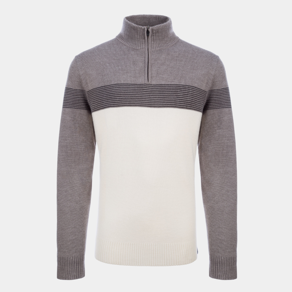 Sweater by FERA | Meister Scott ½ Zip with Alpine Color